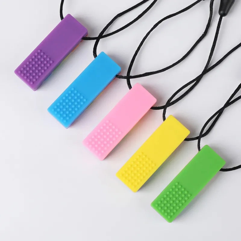 Lego sales teething necklace