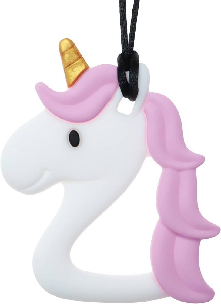 Unicorn Sensory Chew Necklace - Mama & Ivy