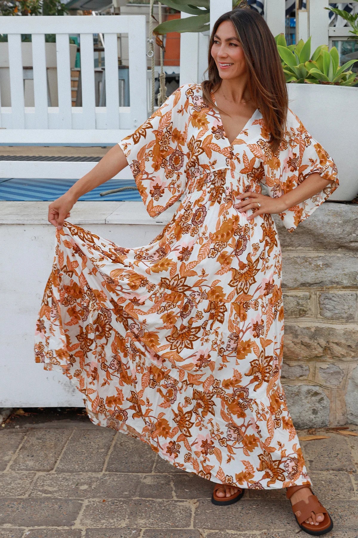 Monique Maxi Dress - Mama & Ivy