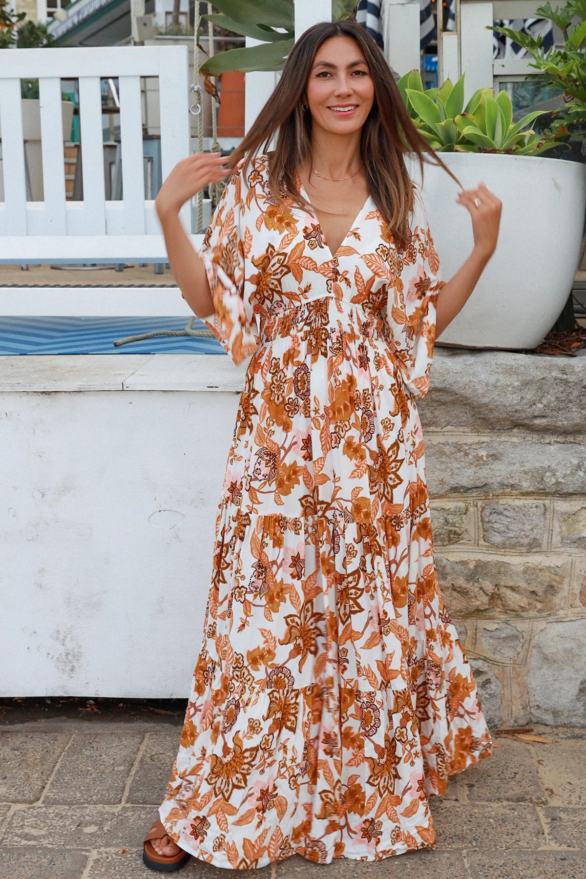 Monique Maxi Dress - Mama & Ivy