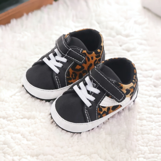 Cruise First Walker Sneakers / Leopard - Mama & Ivy