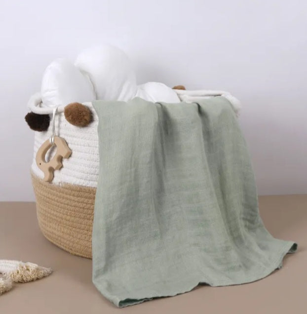 Light Weight Muslin Blanket - Mama & Ivy