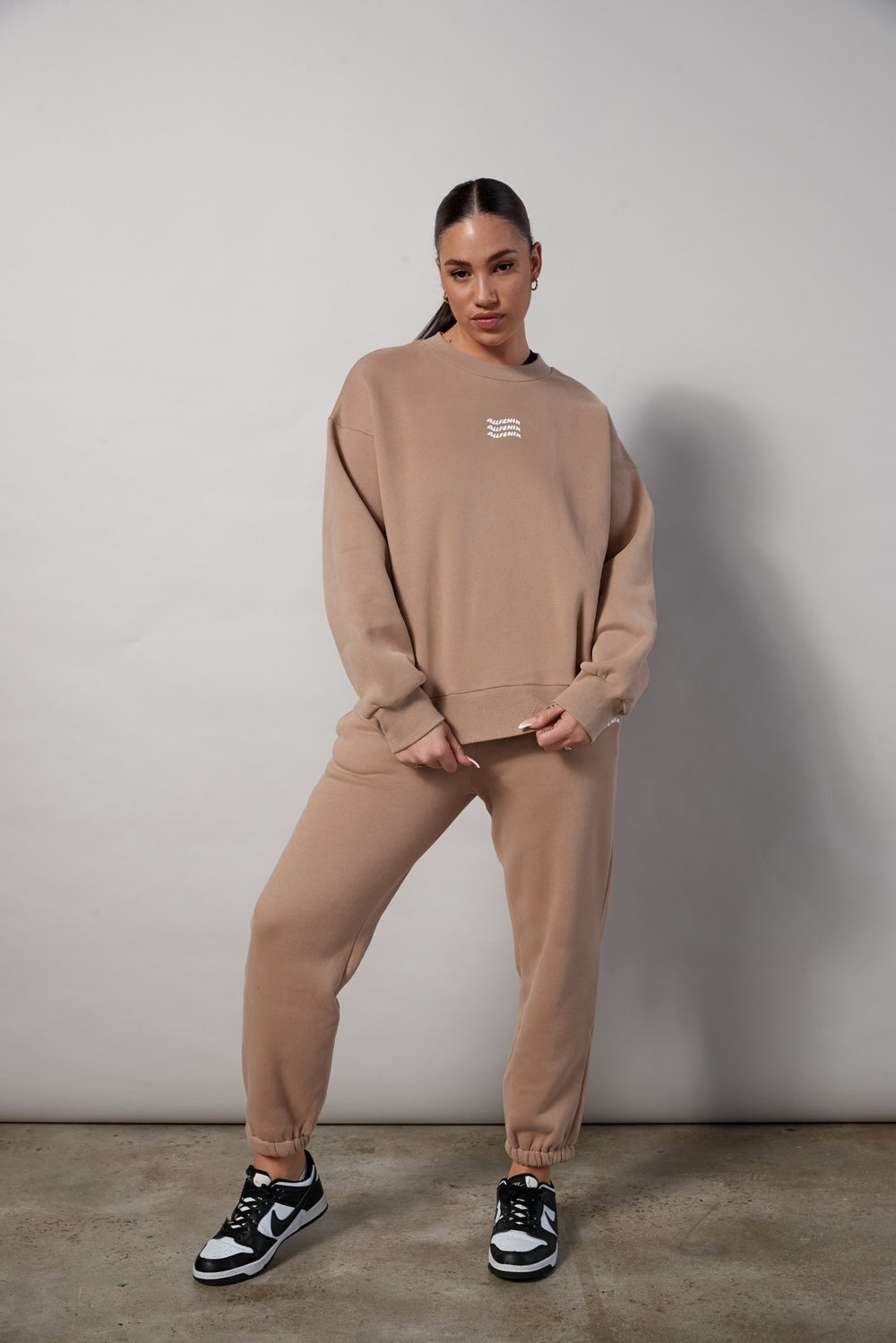 All Sport 3.0 Crew Jumper / Hazelnut - Mama & Ivy