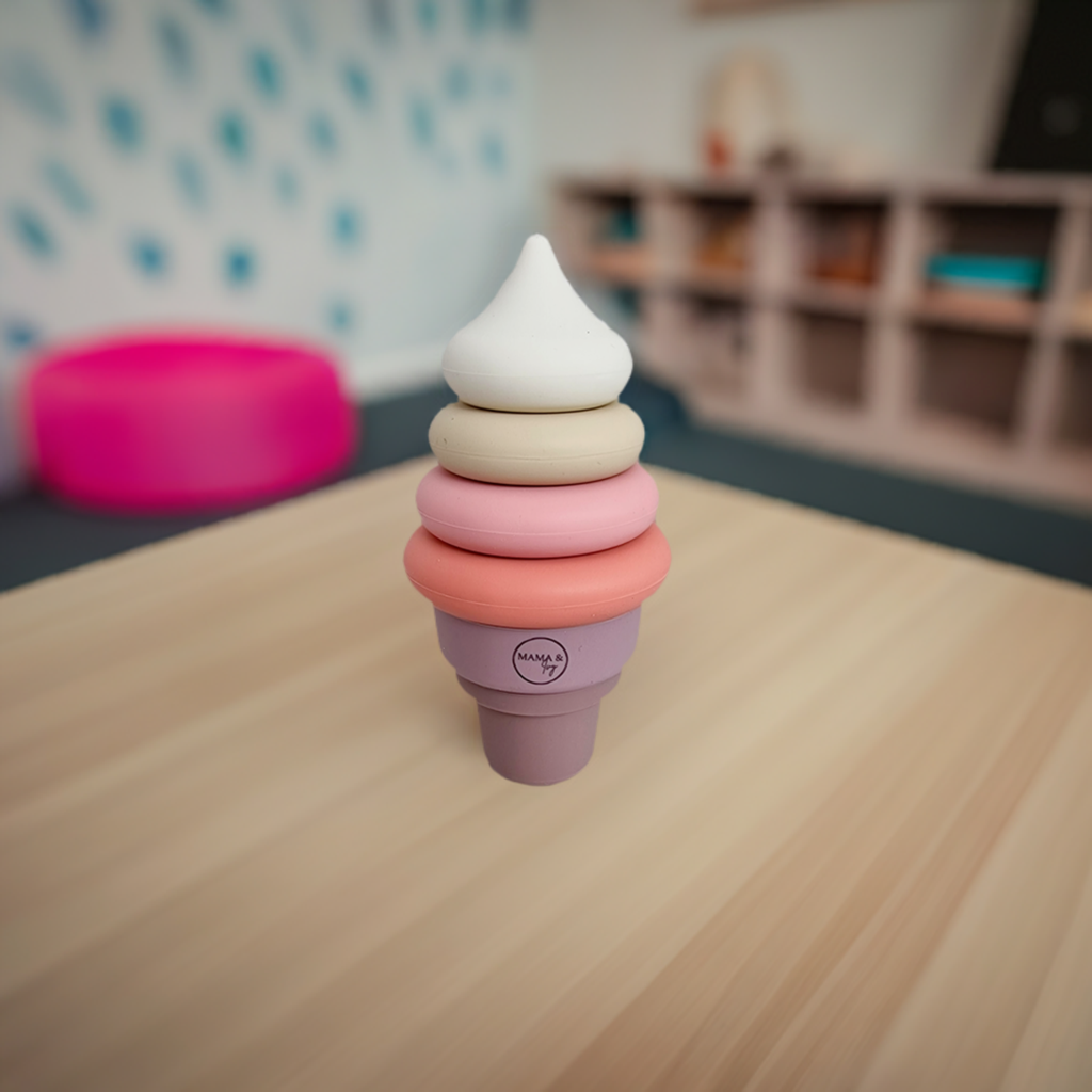 Ice-cream Stacking Toy - Mama & Ivy