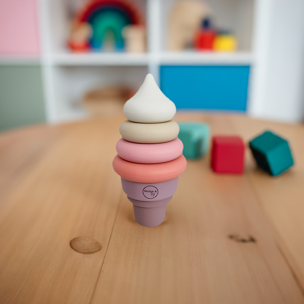 Ice-cream Stacking Toy - Mama & Ivy