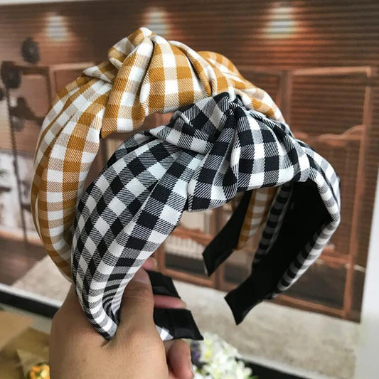 Gingham Headband - Mama & Ivy