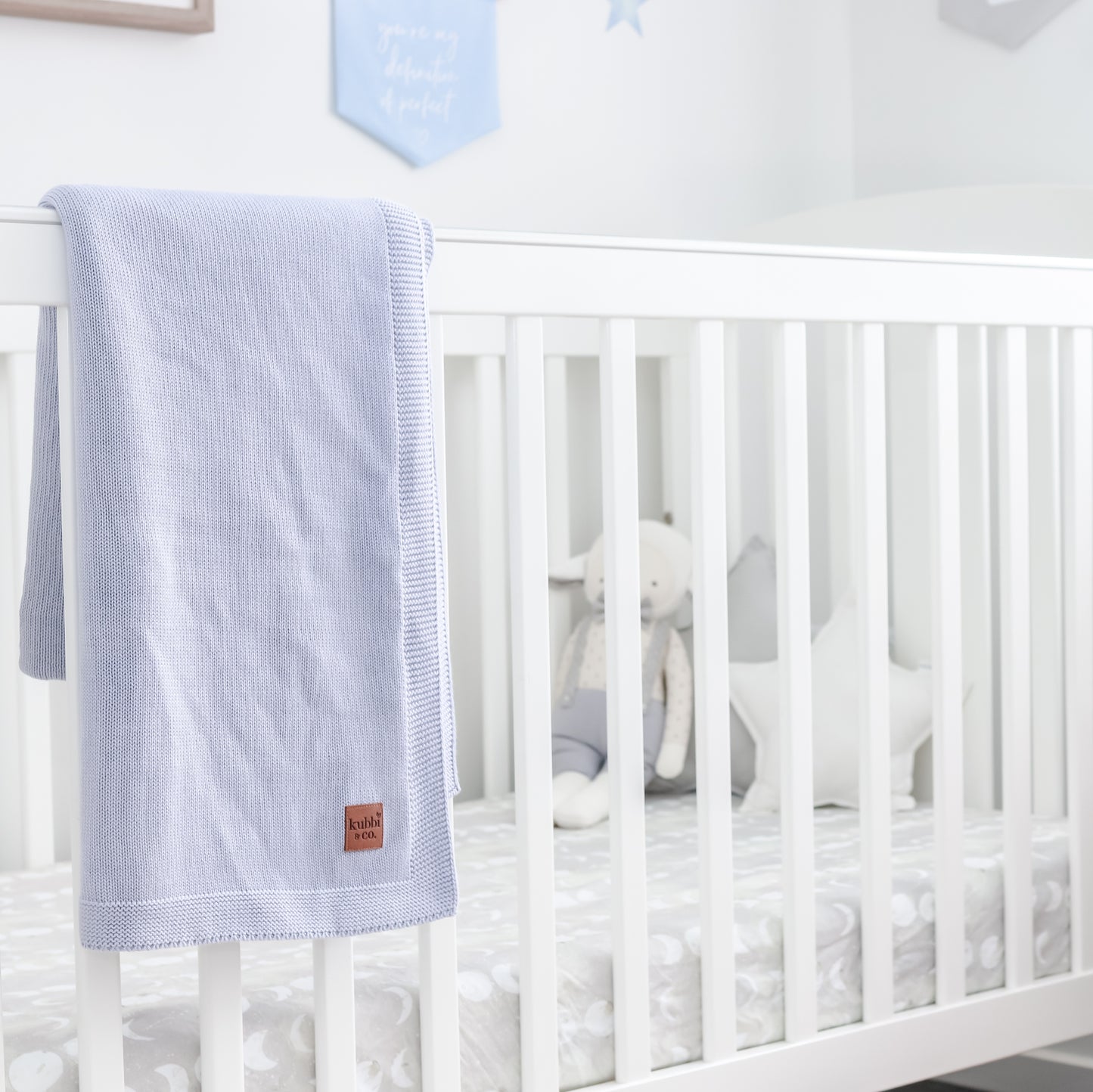 Organic Cotton Knit Blankets - Mama & Ivy