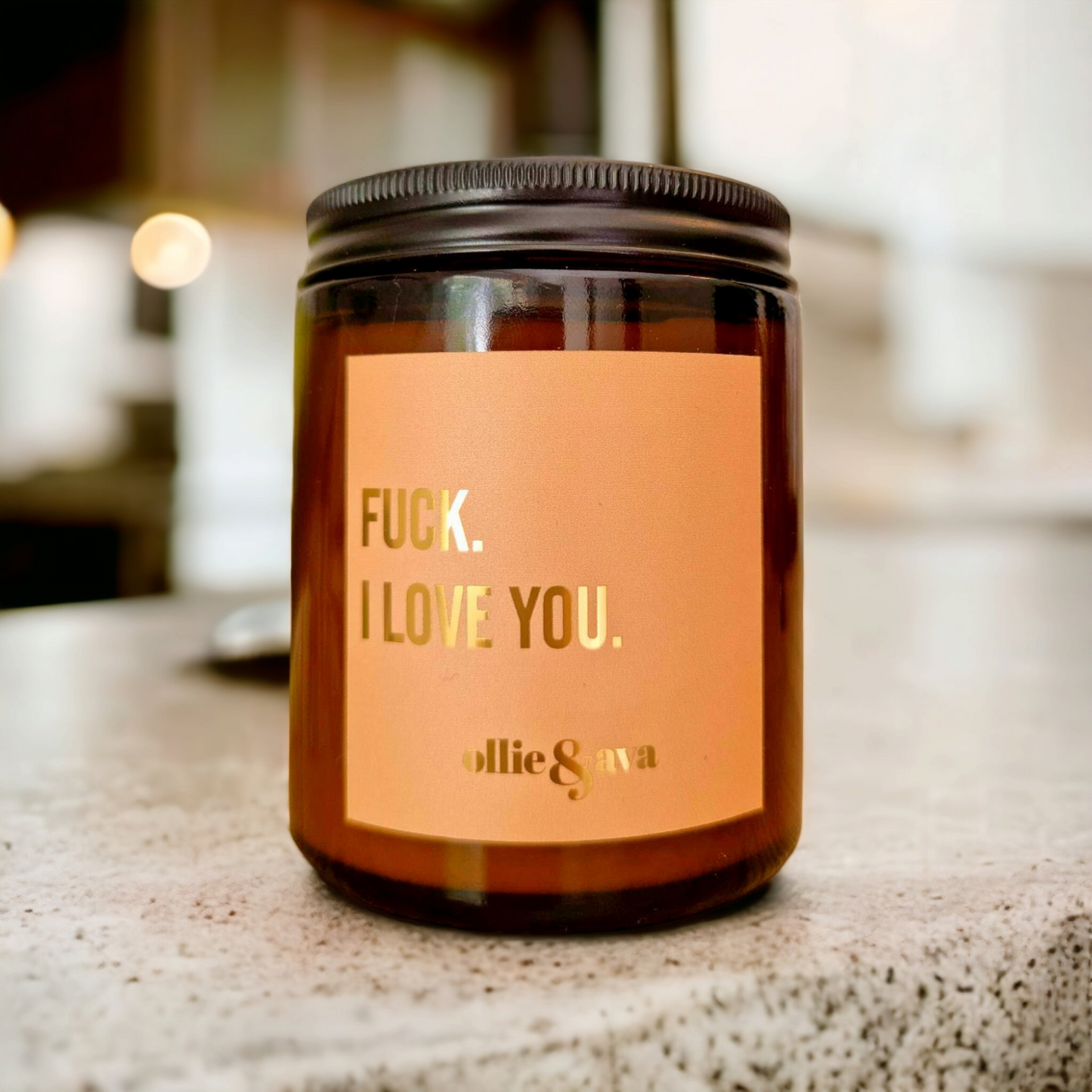 Fuck, I Love You Candle - Mama & Ivy