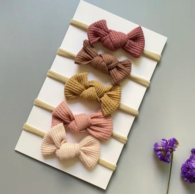 Little Bows Headbands 5 pk - Mama & Ivy