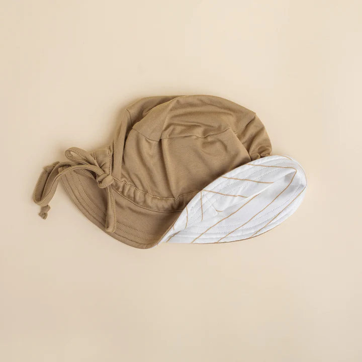 Bamboo Reversible Hat - Olive/Moss - Mama & Ivy